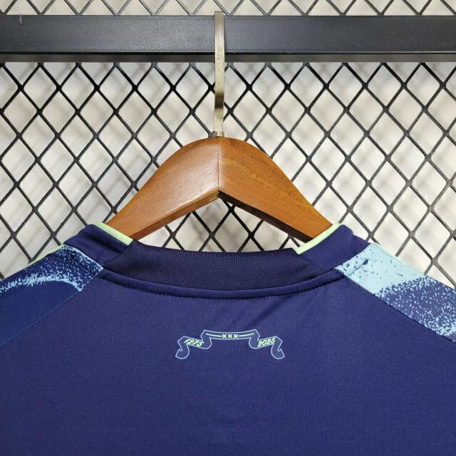 Camisa Pronta Entrega Ajax Away 2025/26 - Adidas Torcedor Masculina - Azul/Amarela