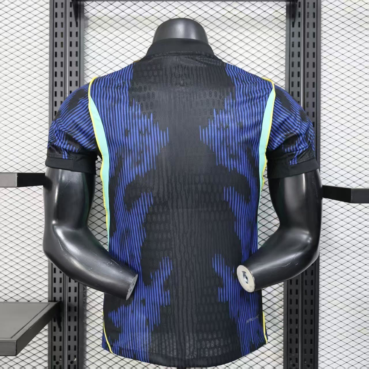 Camisa Pronta Entrega Brasil Away 2026/27 - Jordan Jogador Masculina - Azul/Preta