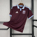 Camisa Pronta Entrega Aston Villa Home 2026/27 - Adidas Torcedor Masculina - Bordo/Azul