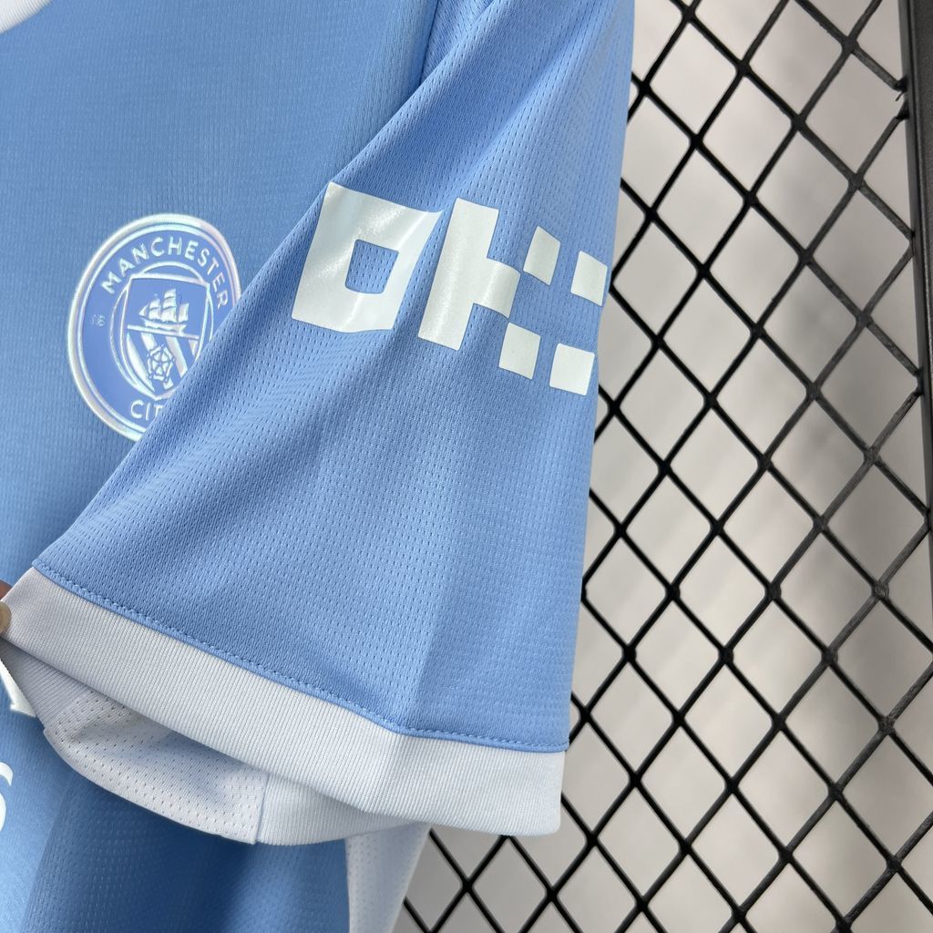 Camisa Pronta Entrega Manchester City Home 2026/27 - Puma Torcedor Masculina - Azul/Branca