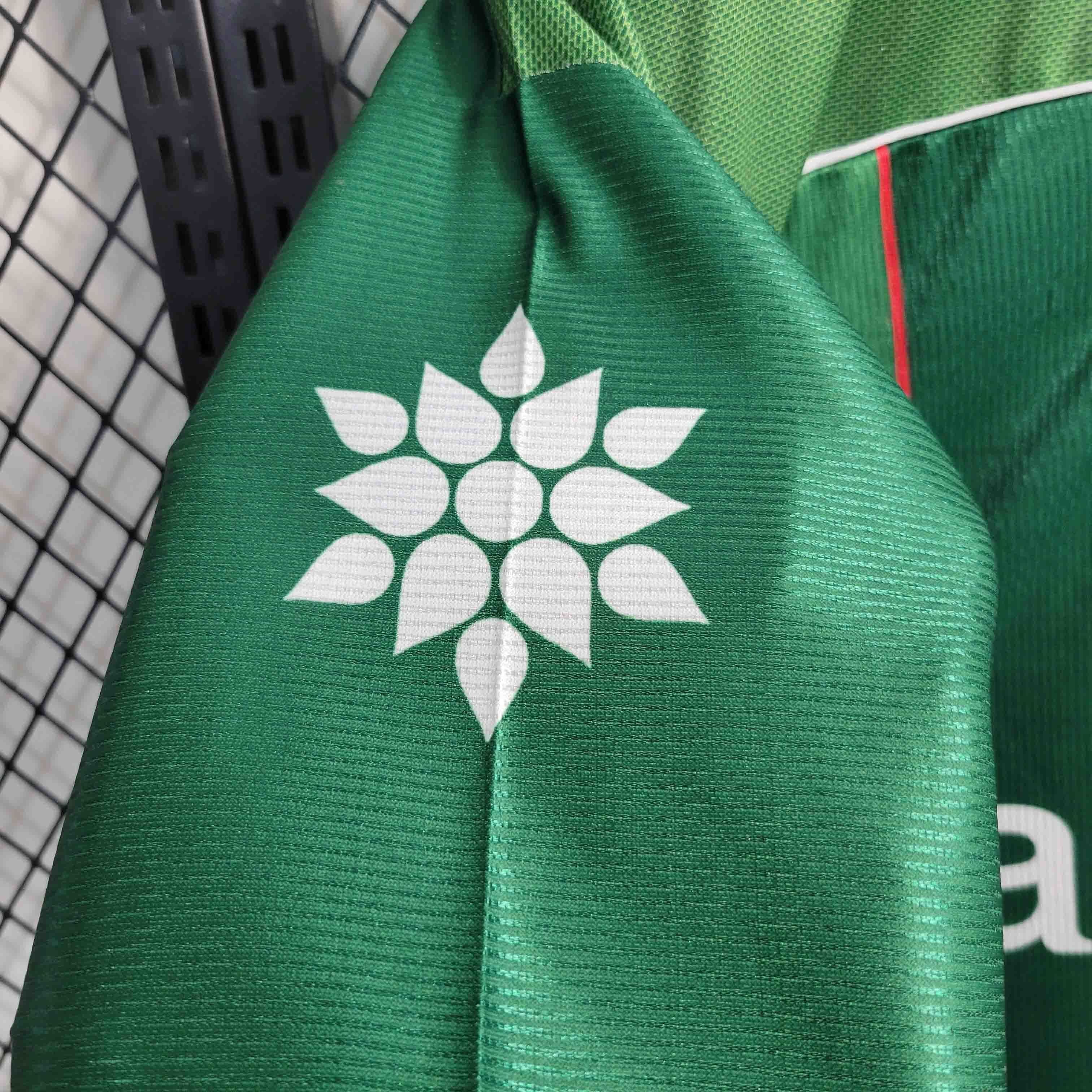 Camisa Pronta Entrega Palmeiras 1999/00 - Rhumell Retrô Masculina - Verde/Branca