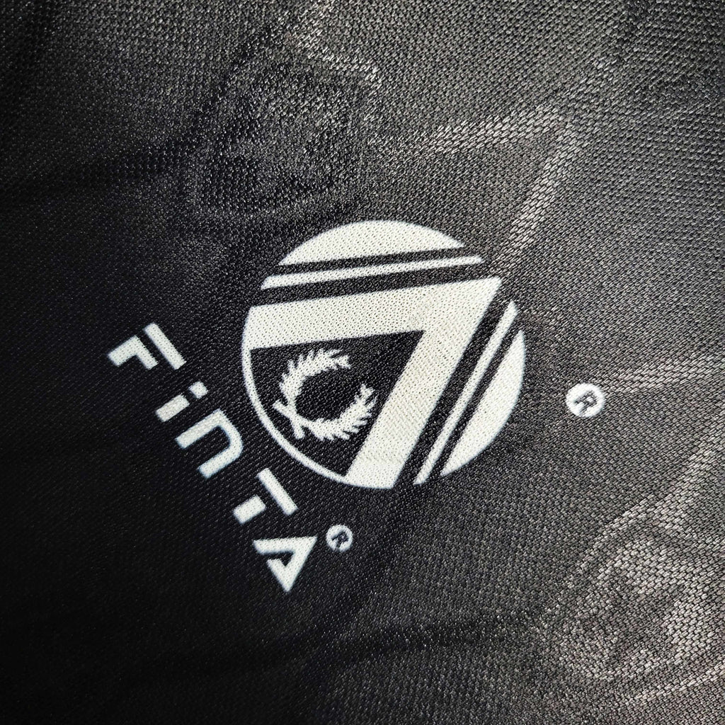 Camisa Pronta Entrega Botafogo Third 1995/96 - Finta Retrô Masculina - Preta/Branca