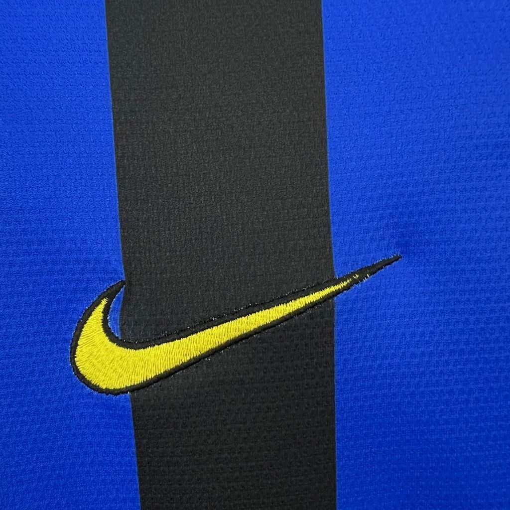 Camisa Pronta Entrega Inter de Milão Home 1998/99 - Nike Retrô Masculina - Azul/Preta