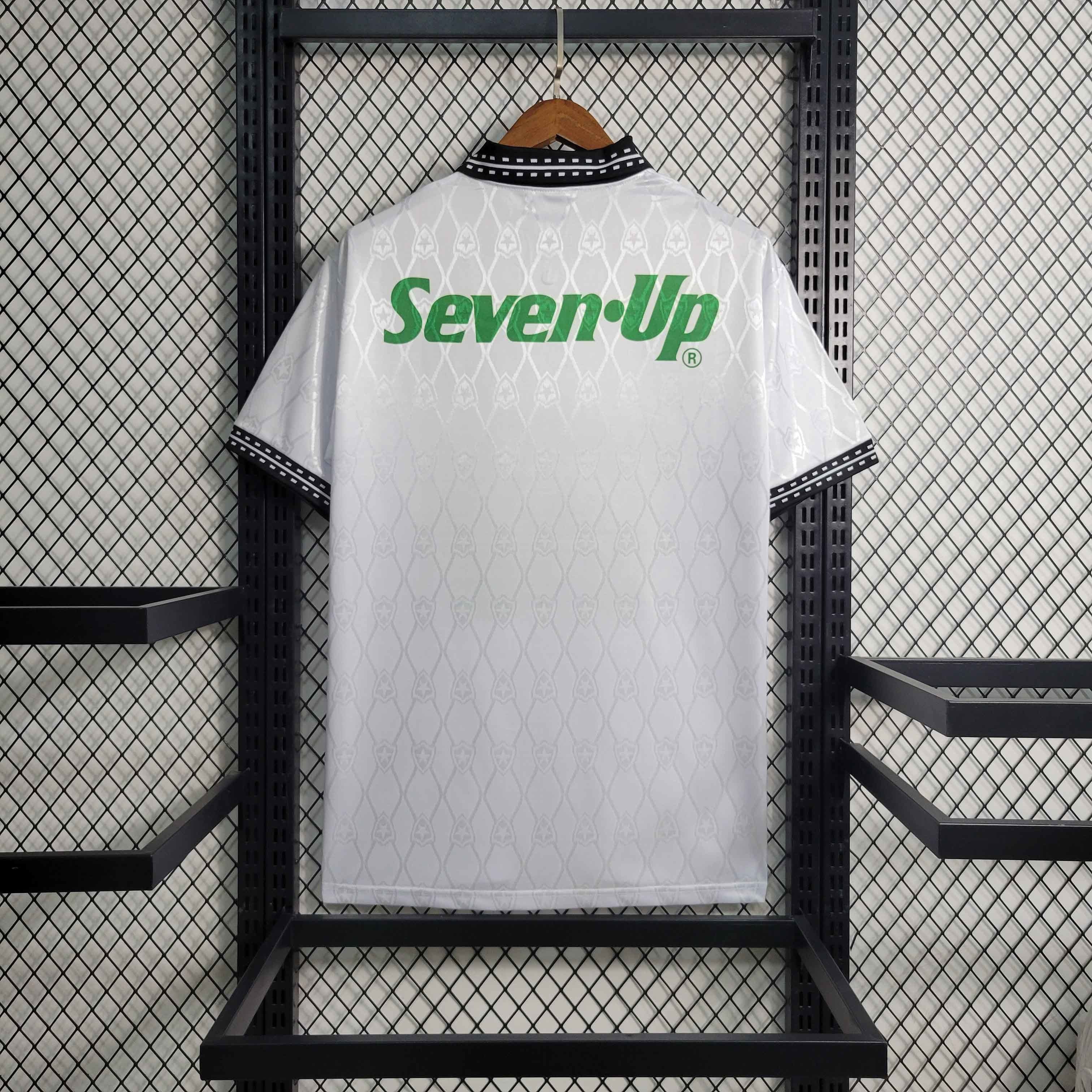 Camisa Pronta Entrega Botafogo Away 1995/96 - Finta Retrô Masculina - Branca/Preta