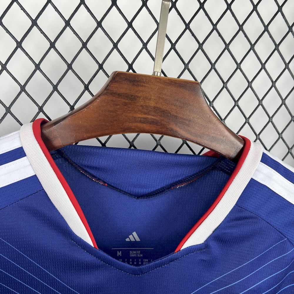 Camisa Pronta Entrega Seleção Japão Home 2026/27 - Adidas Torcedor Masculina - Azul/Branca