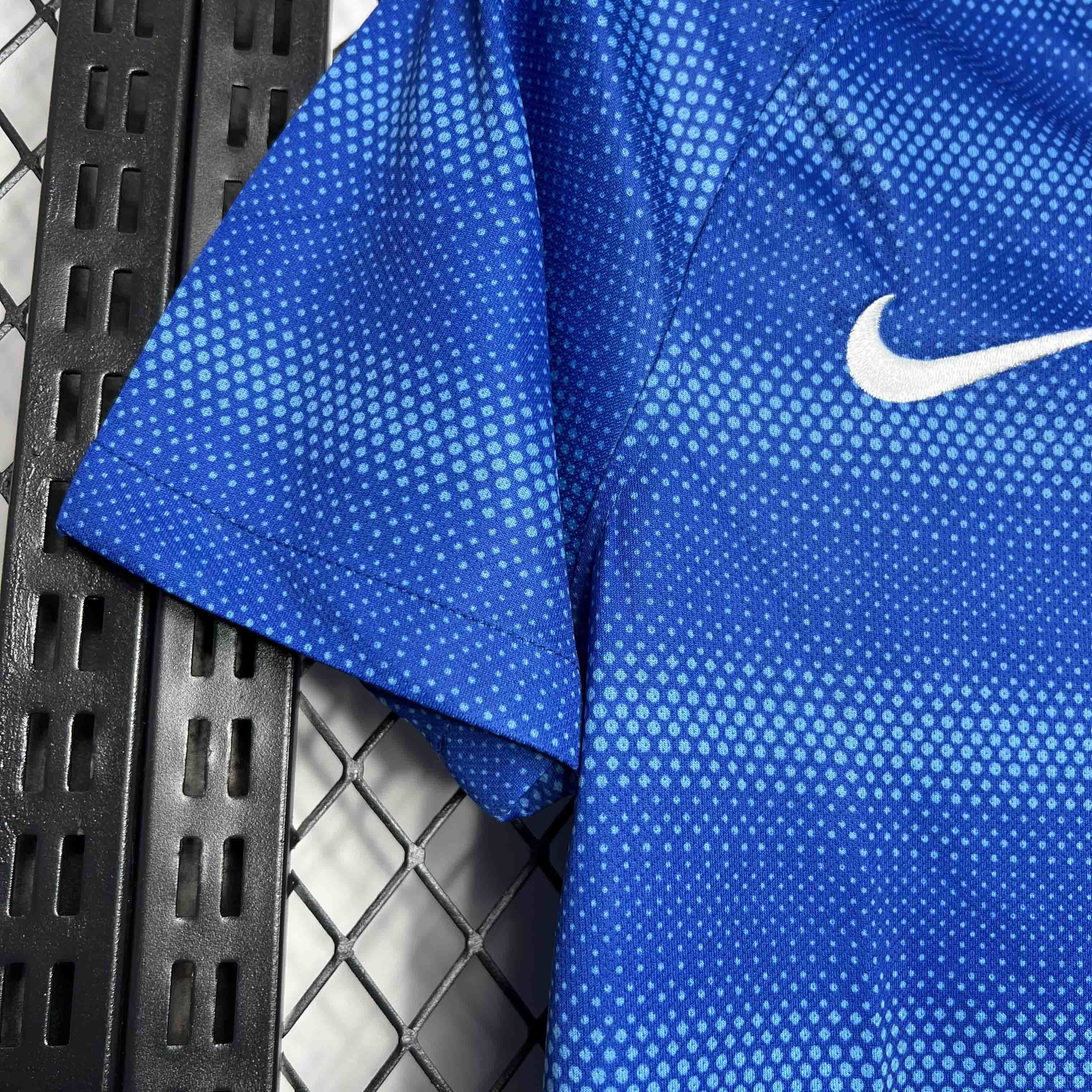 Camisa Pronta Entrega Seleção Brasil Away 2014/15 - Nike Retrô Masculina - Azul