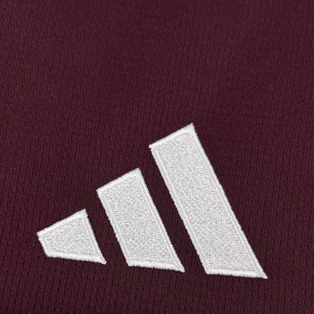 Camisa Pronta Entrega Aston Villa Home 2026/27 - Adidas Torcedor Masculina - Bordo/Azul