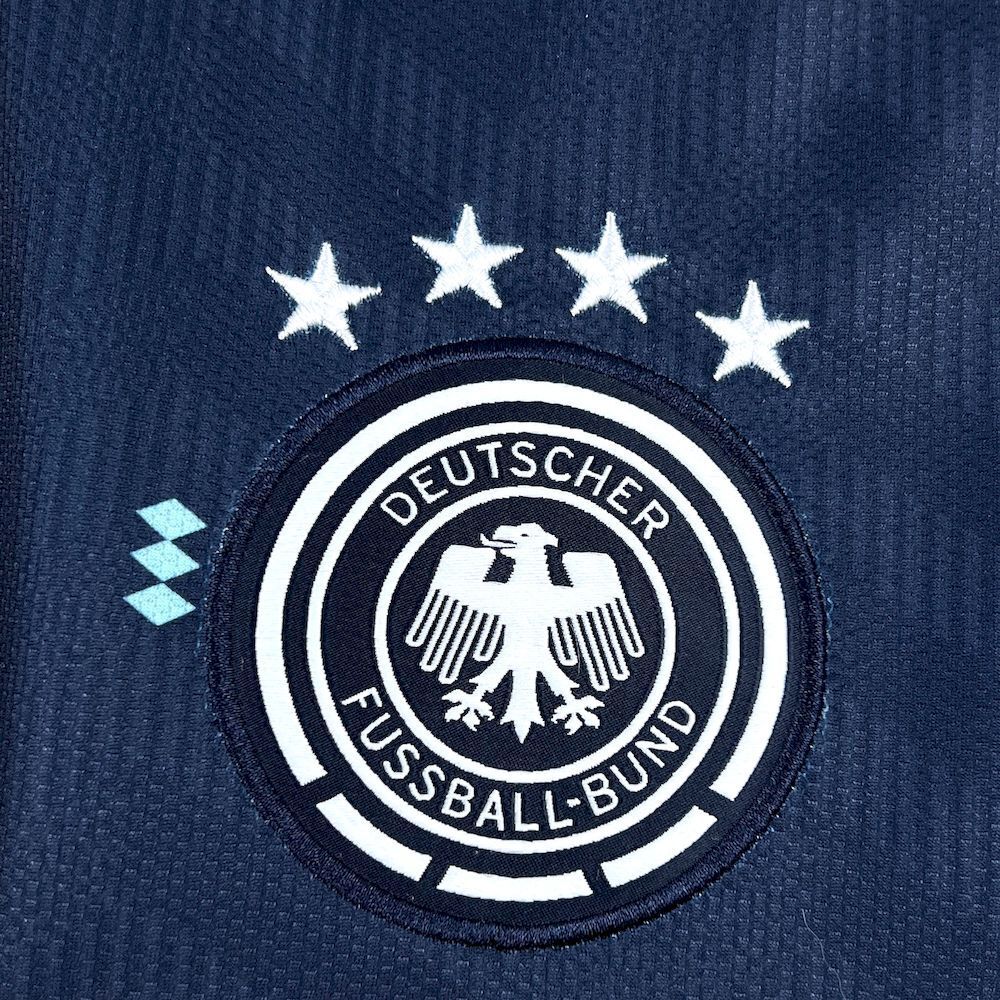 Camisa Pronta Entrega Seleção Alemanha Away 2026/27 - Adidas Torcedor Masculina - Azul/Branca
