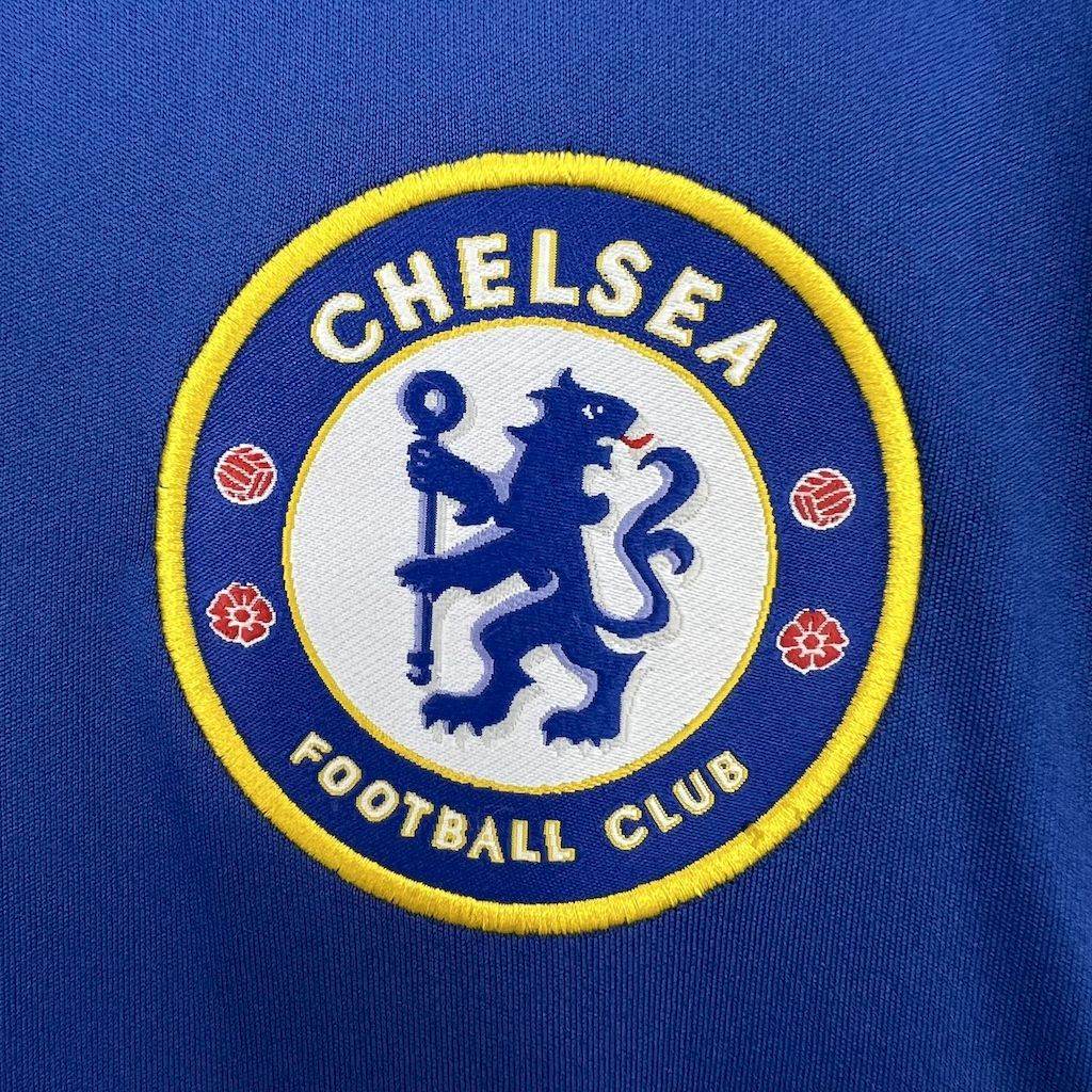 Camisa Pronta Entrega Chelsea Home 2006/07 - Adidas Retrô Masculina - Azul/Branca