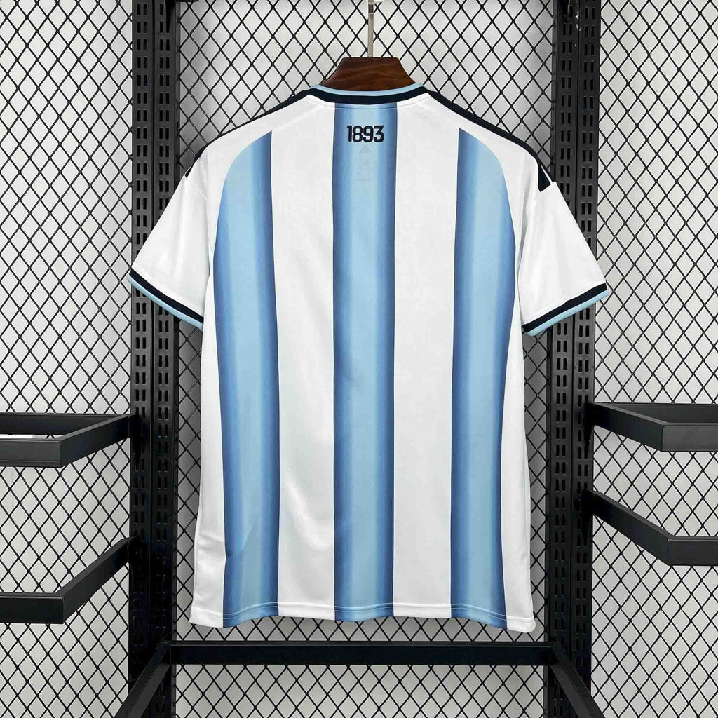 Camisa Pronta Entrega Seleção Argentina Home 2026/27 - Adidas Torcedor Masculina - Branca/Azul