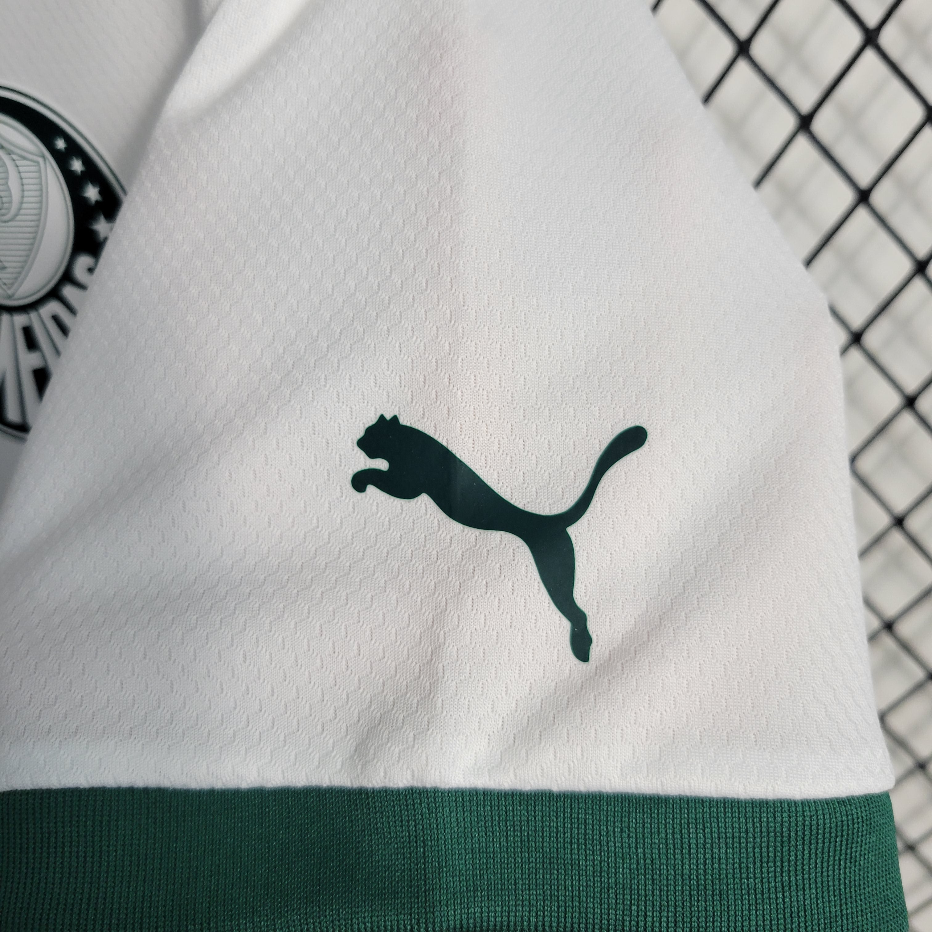 Camisa Pronta Entrega Palmeiras Away 2023/24 - Puma Torcedor Masculina - Branca/Verde