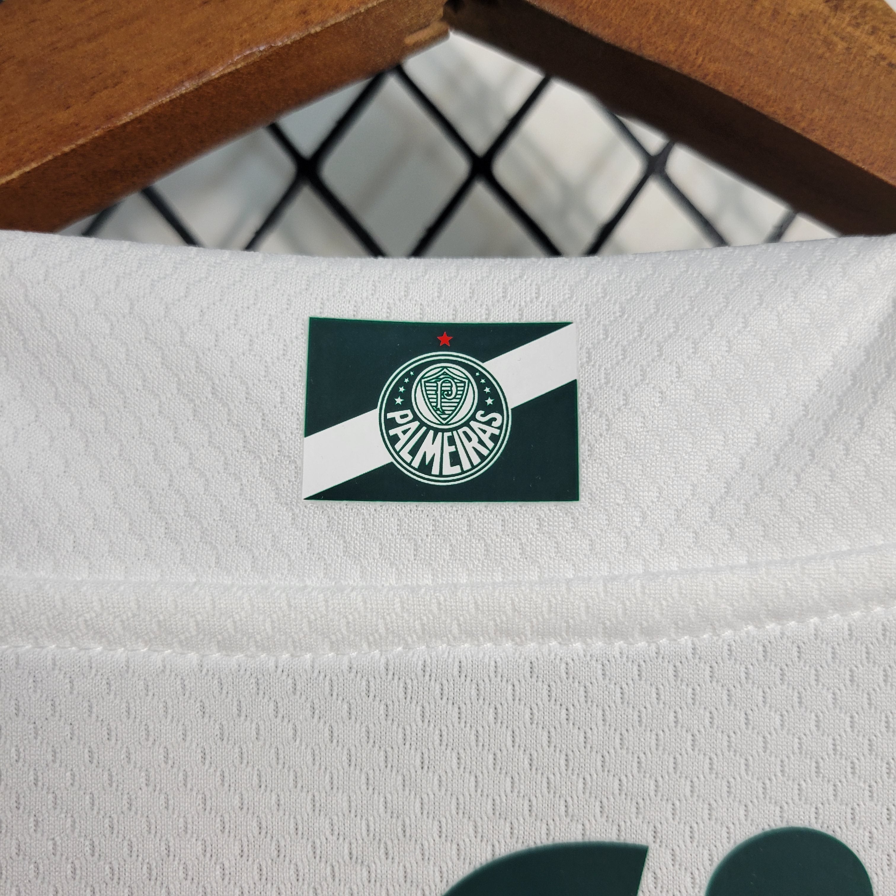 Camisa Pronta Entrega Palmeiras Away 2023/24 - Puma Torcedor Masculina - Branca/Verde