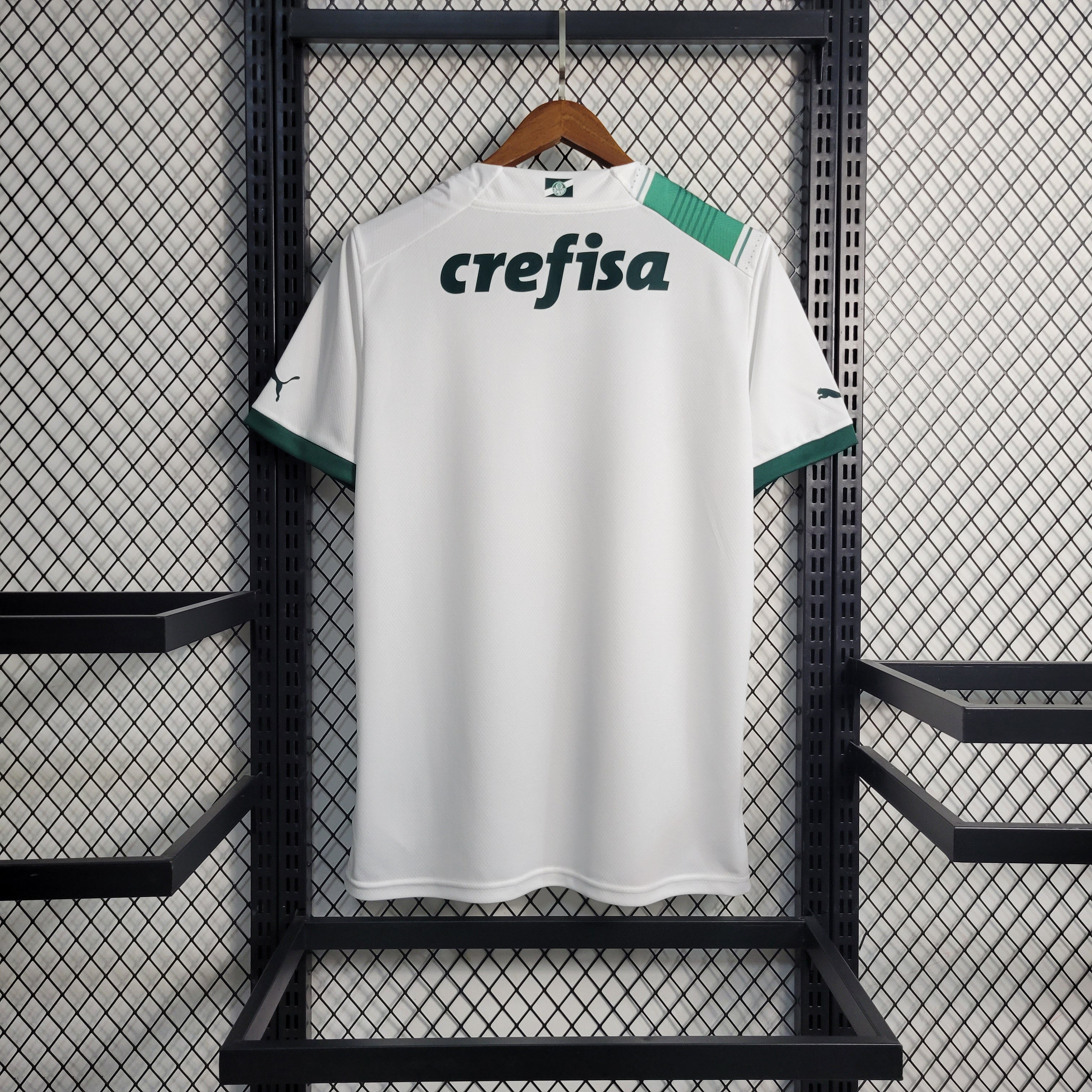 Camisa Pronta Entrega Palmeiras Away 2023/24 - Puma Torcedor Masculina - Branca/Verde