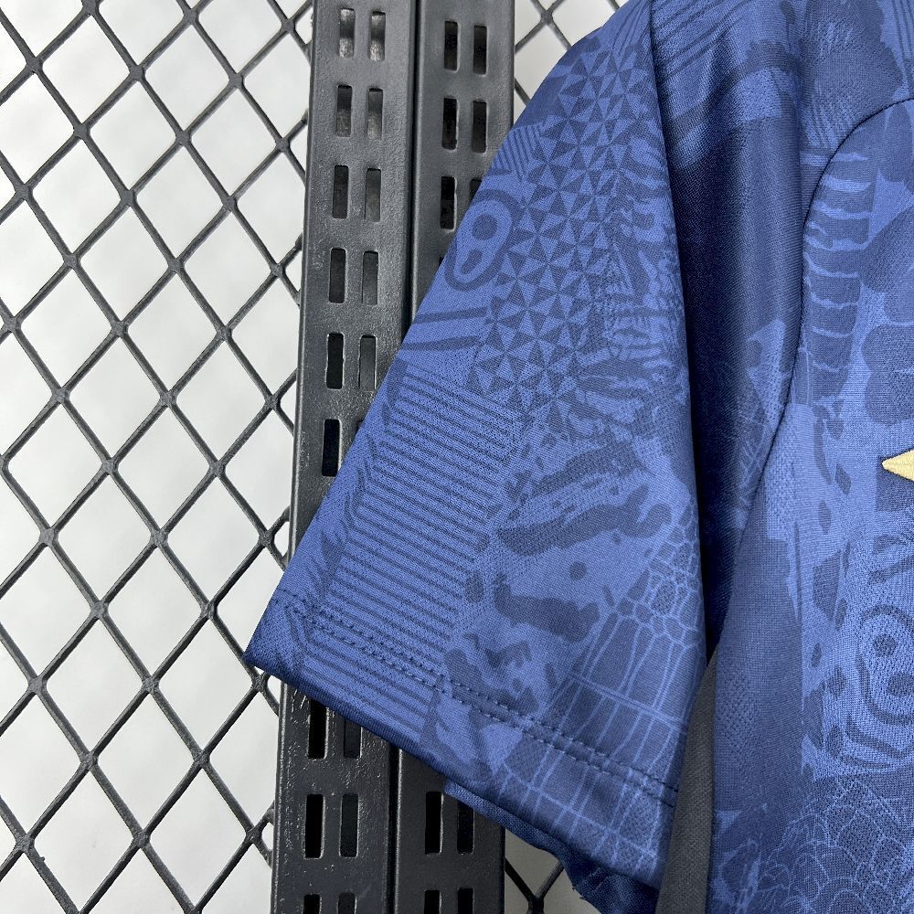 Camisa Pronta Entrega Grêmio Third 2025/26 - Umbro Torcedor Masculina - Azul/Dourado