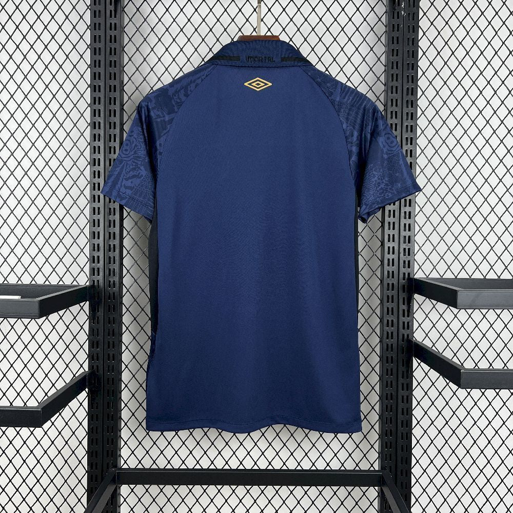 Camisa Pronta Entrega Grêmio Third 2025/26 - Umbro Torcedor Masculina - Azul/Dourado